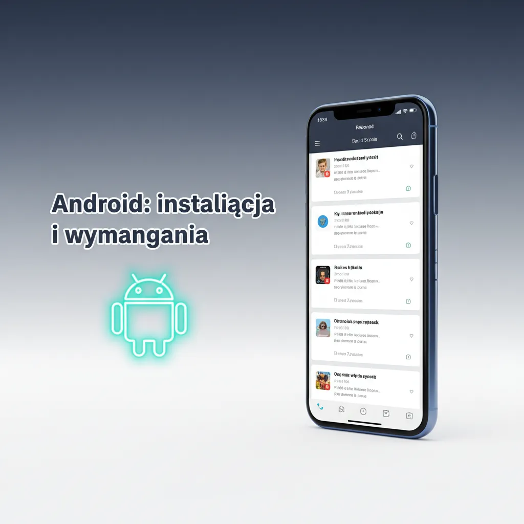 Instrukcja instalacji na Androidzie: 6.0+, ~100 MB, pobierz APK, włącz źródła zaufane, zainstaluj.