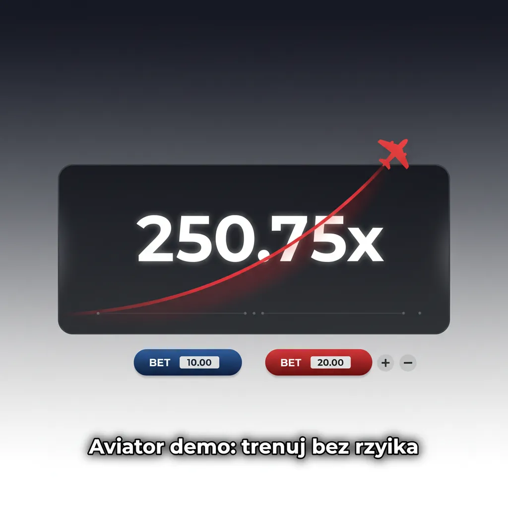 Zrzut ekranu Aviator demo 888starz: trening bez ryzyka, Auto Bet i Auto Cashout na wirtualnych środkach.