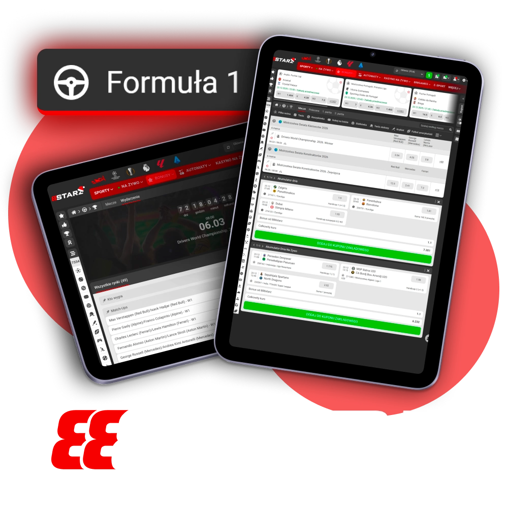 Obstawiaj Grand Prix na żywo z 888Starz.