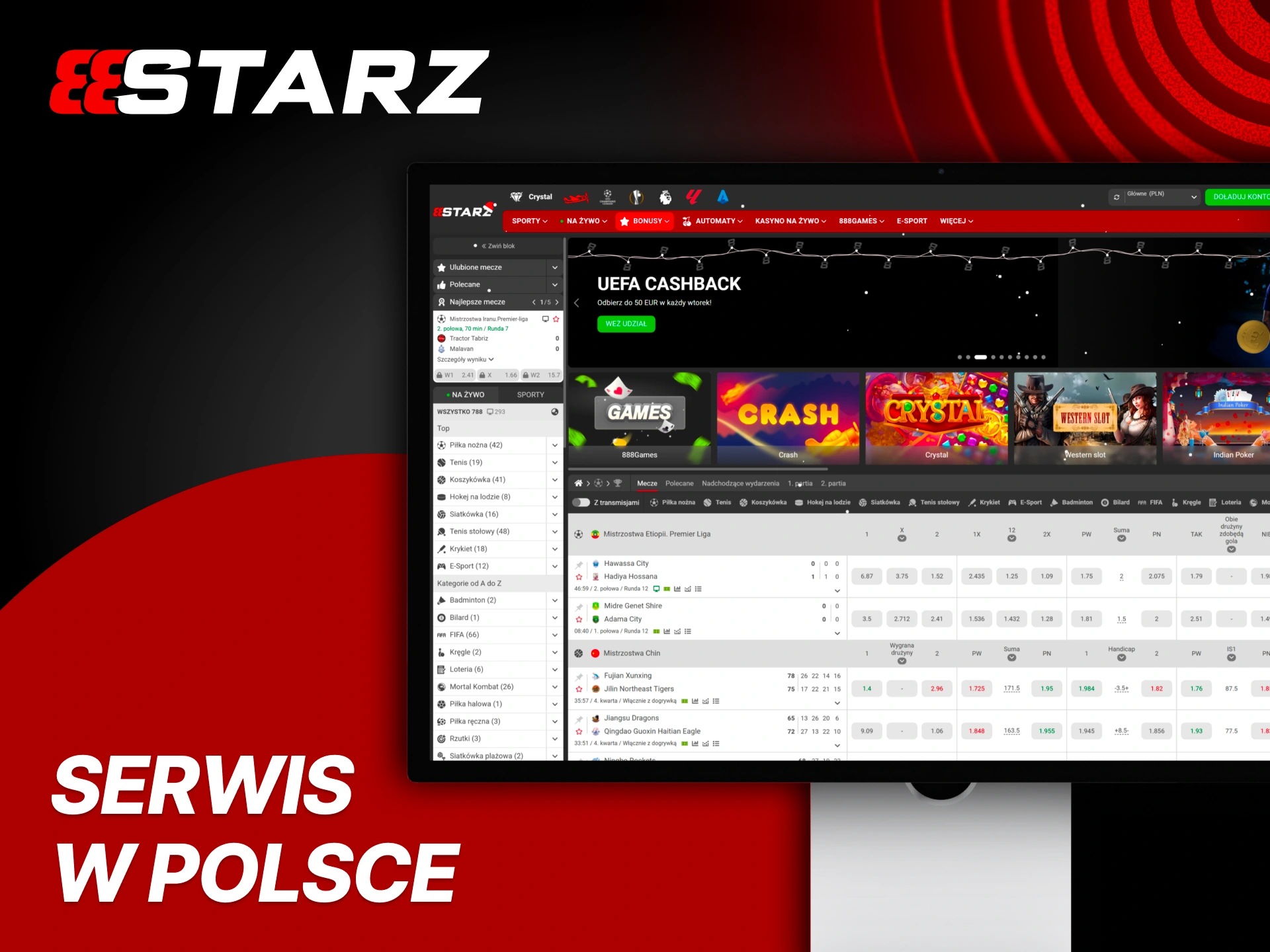 Wybierz 888Starz i graj wygodnie dzięki szybkim płatnościom oraz stabilnej platformie.