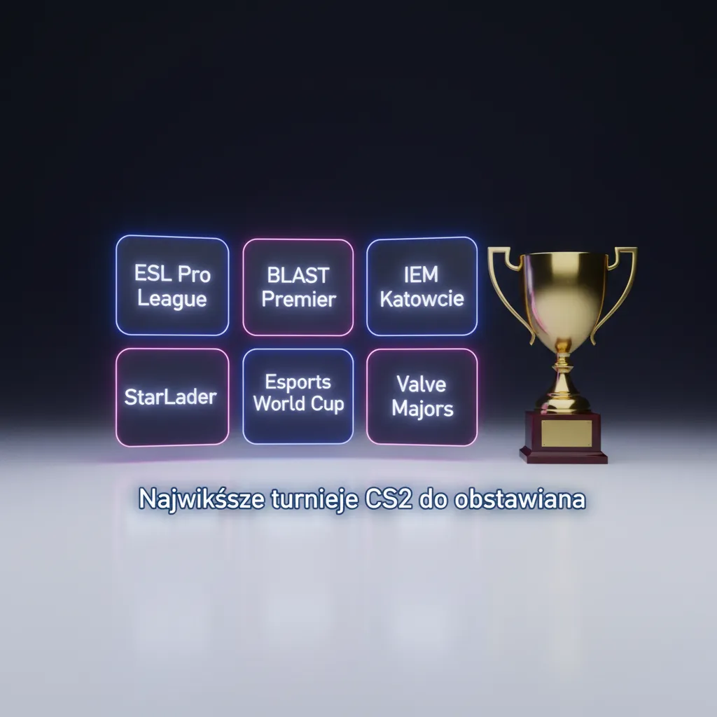 Największe turnieje CS2 do obstawiania: Valve Majors, IEM Katowice, ESL Pro League, BLAST Premier, EWC, StarLadder