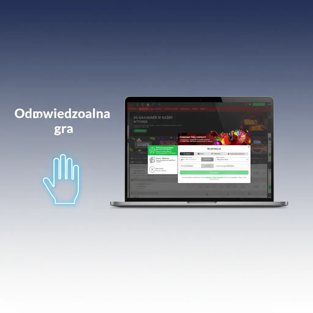 Infografika o odpowiedzialnej grze: limity depozytu i stawek, budżet, przerwy, samowykluczenie, wsparcie