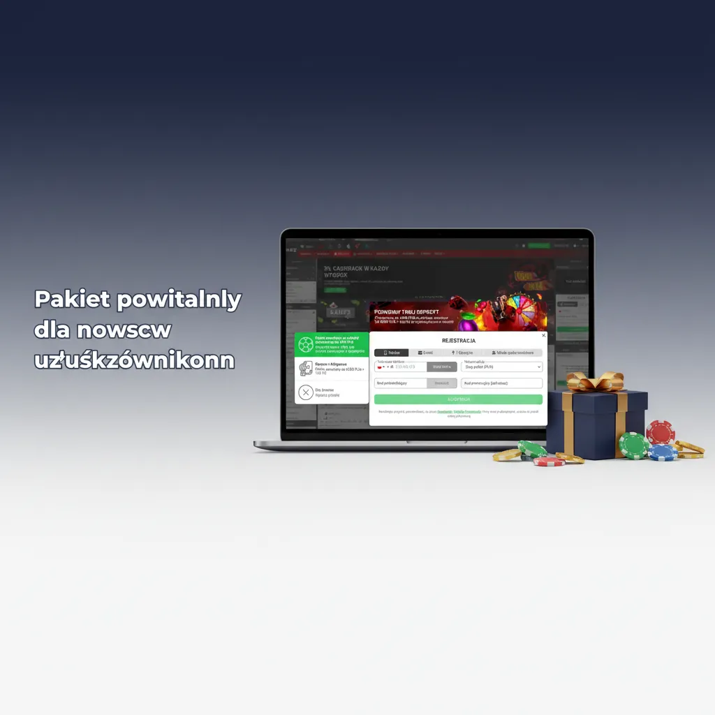 Pakiet powitalny do 6500 PLN + 150 DO; 4 depozyty; min. 50 PLN; obrót 35x, DO 30x; ważność 7 dni; sport 100% do 500 PLN