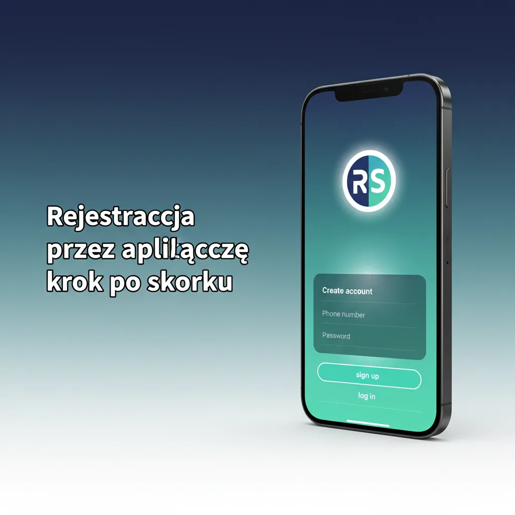 Wizualny przewodnik rejestracji w aplikacji: e‑mail/telefon i hasło, dane, limity, weryfikacja kodem, KYC, pierwsza wpłata