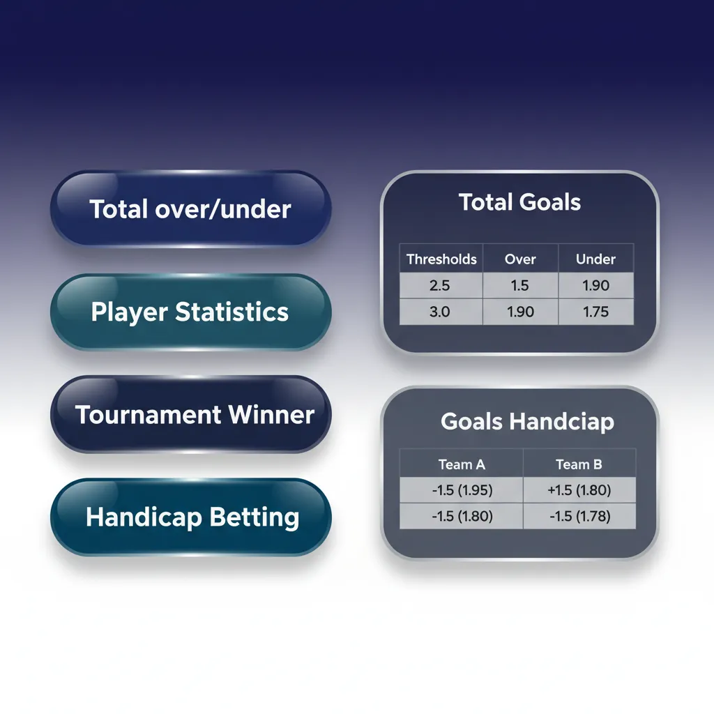 Typy zakładów: Pojedynczy, System, Akumulator; łącz typy dla balansu ryzyka, wygranej i budżetu.