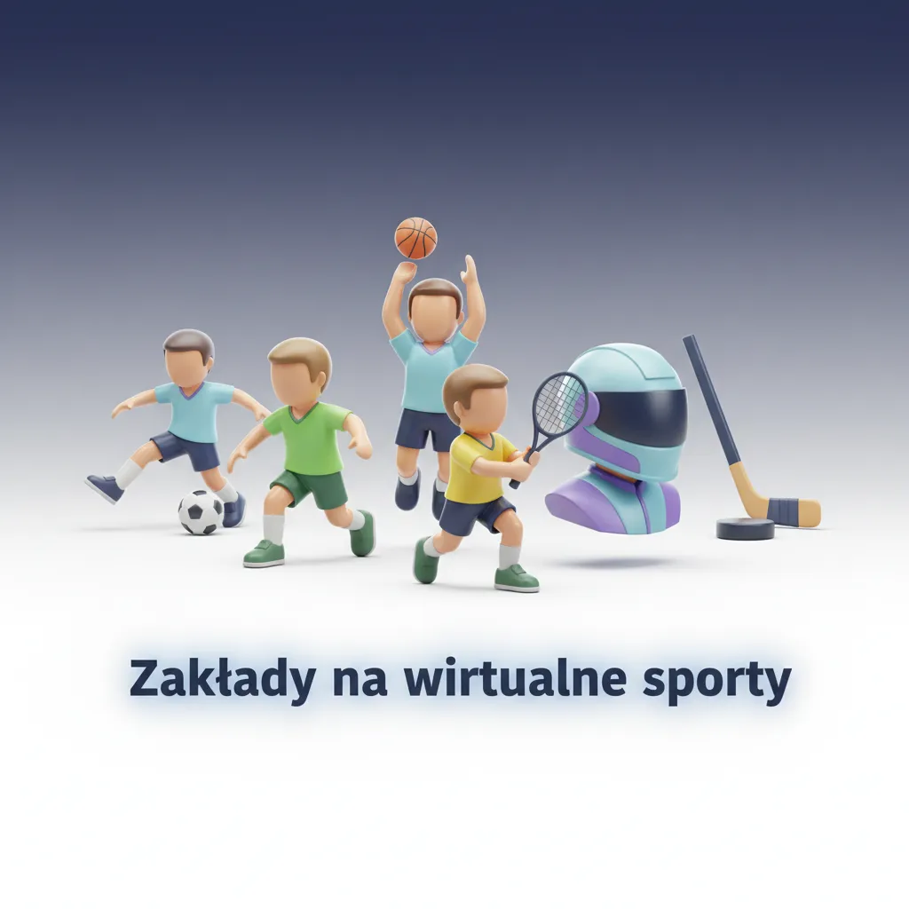 Zakłady na wirtualne sporty: piłka nożna, koszykówka, wyścigi koni i psów na ekranie bukmachera.