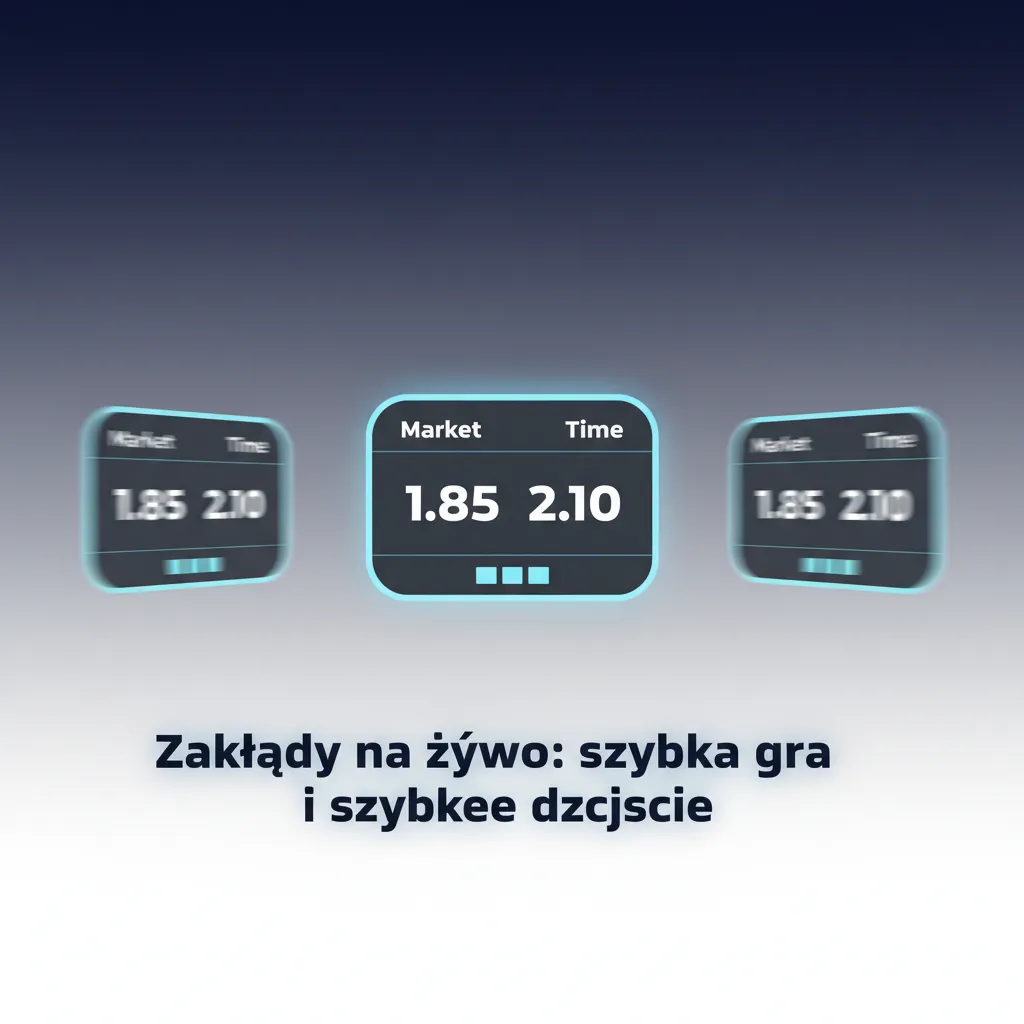 Zakłady na żywo: panel z dynamicznymi kursami, Cash Out i ikonami piłki nożnej, tenisa, koszykówki, siatkówki, eSportu