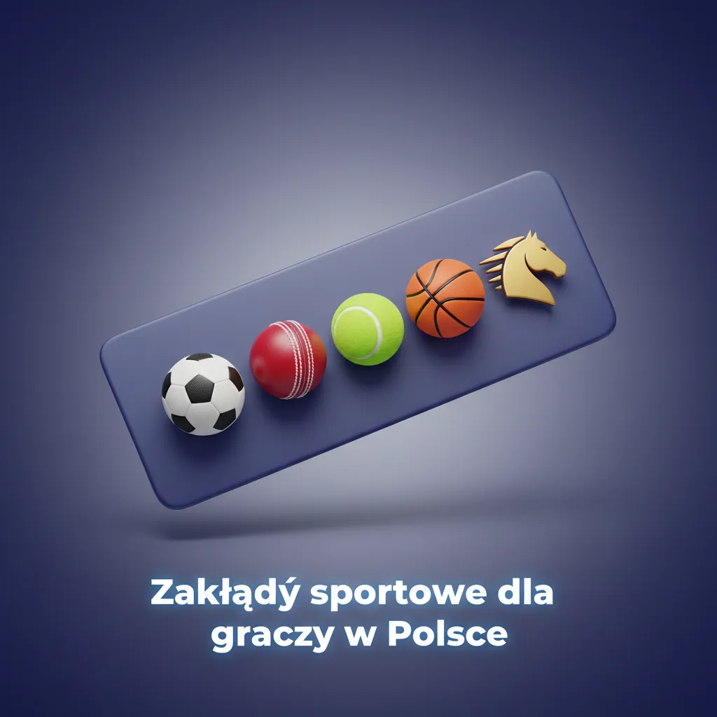 Baner zakładów sportowych w Polsce: 30+ dyscyplin, pre‑match i live, kursy i statystyki; piłka nożna, tenis, e‑sporty.