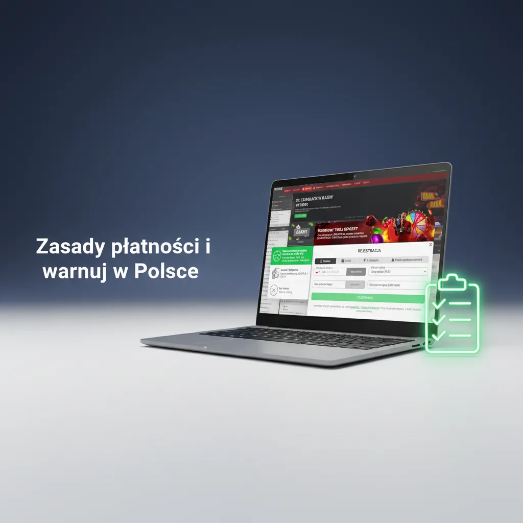 Infografika: zasady płatności w Polsce — weryfikacja, ta sama metoda, zgodność danych, obrót bonusu, limity i AML.