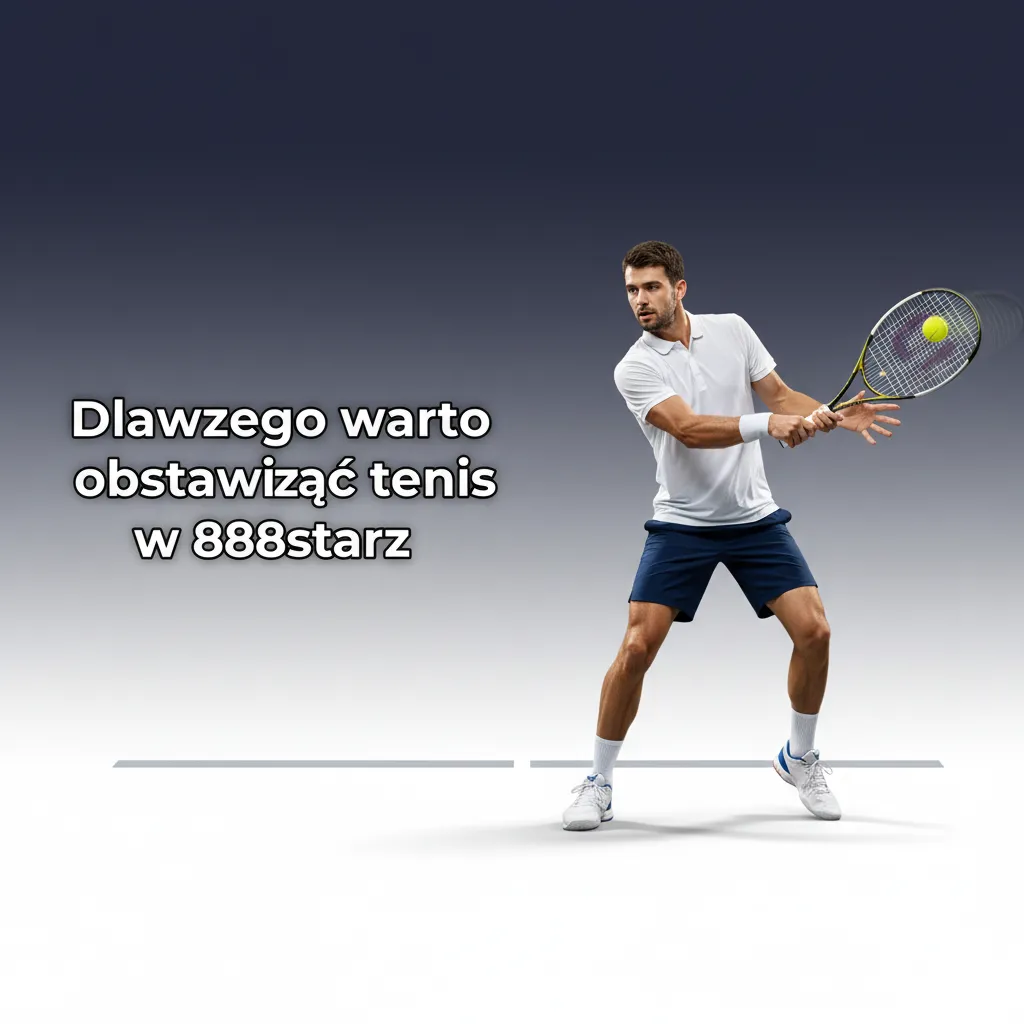 Obstawianie tenisa w 888starz: kursy, rynki, live, Cash Out, match tracker, filtry, 1 klik, odpowiedzialna gra, PL obsługa.