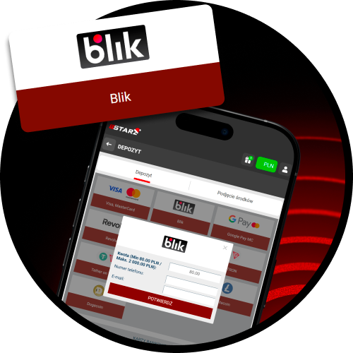 Doładuj saldo BLIKiem i zacznij grę od razu w 888Starz.