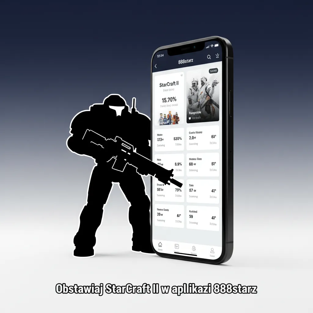 Smartfon z aplikacją 888starz: zakłady na StarCraft II, kursy na żywo i powiadomienia, opcje Android i iOS.