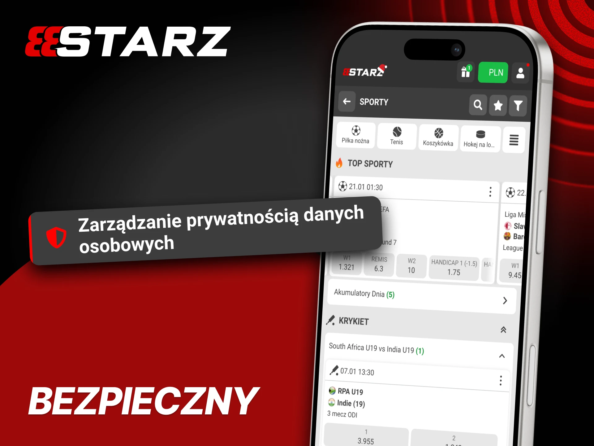 Aplikacja 888Starz działa na podstawie oficjalnej licencji hazardowej.