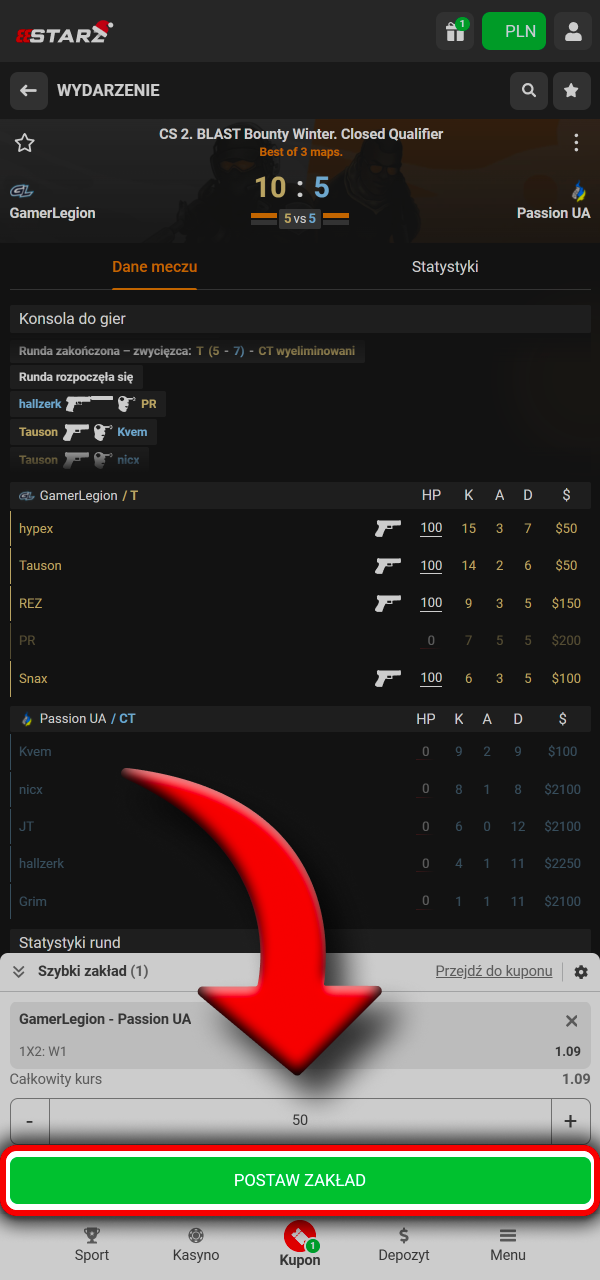 Wybierz rynek i graj pewnie w 888Starz.