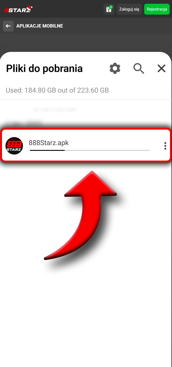 Zainstaluj 888Starz i graj szybko w każdej chwili.