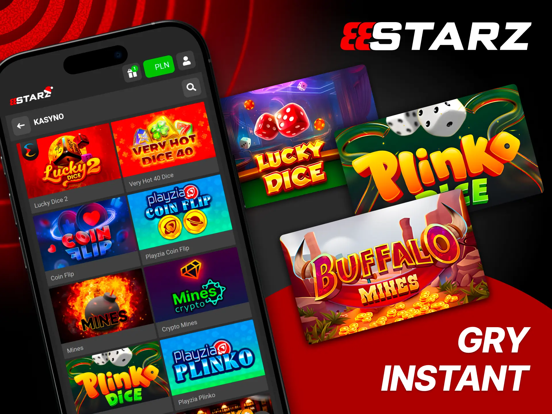 Wybierz gry instant i graj bez długiego czekania w 888Starz.