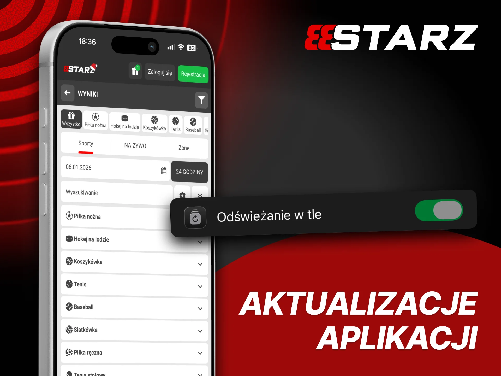 Aplikacja 888starz jako PWA; automatyczne odświeżanie funkcji i gier, bez pobierania, zawsze najnowsza wersja.