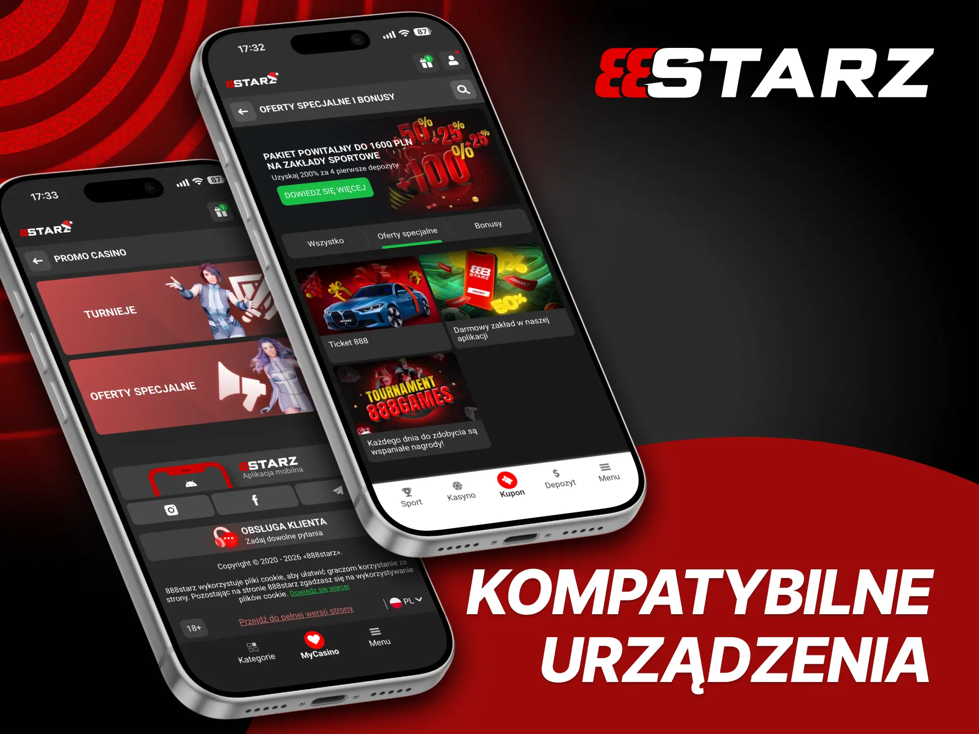 Kompatybilne urządzenia Apple: iPhone 7–15/Pro, SE 2+, iPad 7+ i iPad Pro 11", iPod touch 7; wymagany iOS 12+.