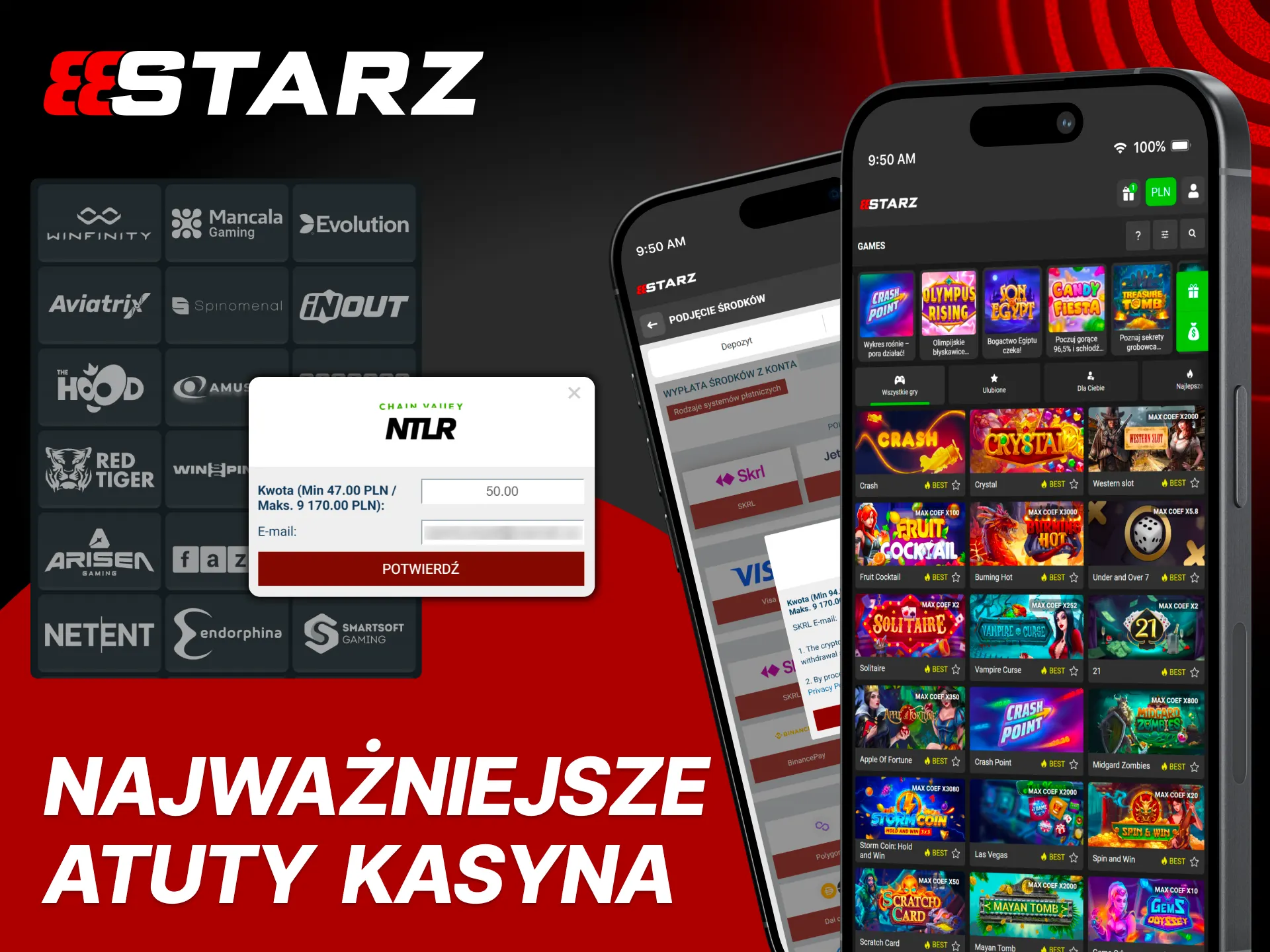 Odkryj tysiące gier i szybkie wypłaty 888Starz.