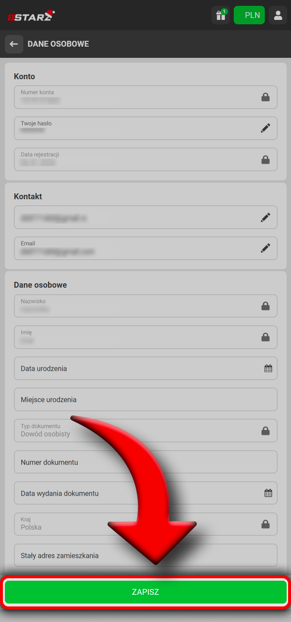 Zweryfikuj konto i graj bezpiecznie w 888Starz.