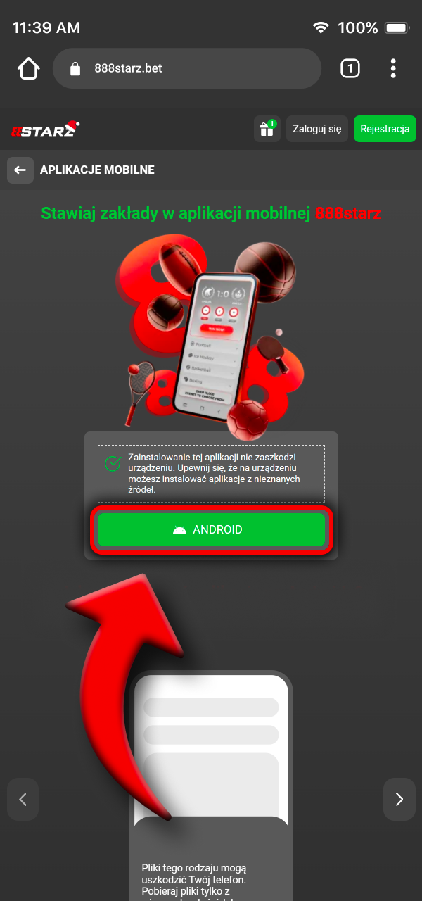 Uruchom bonus w aplikacji i obstawiaj bez przerw w 888Starz.