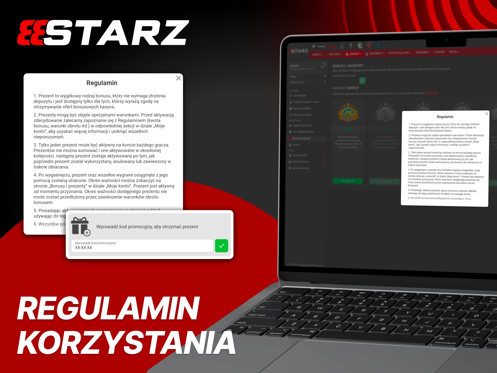 Graj odpowiedzialnie i zgodnie z regulaminem w 888Starz.