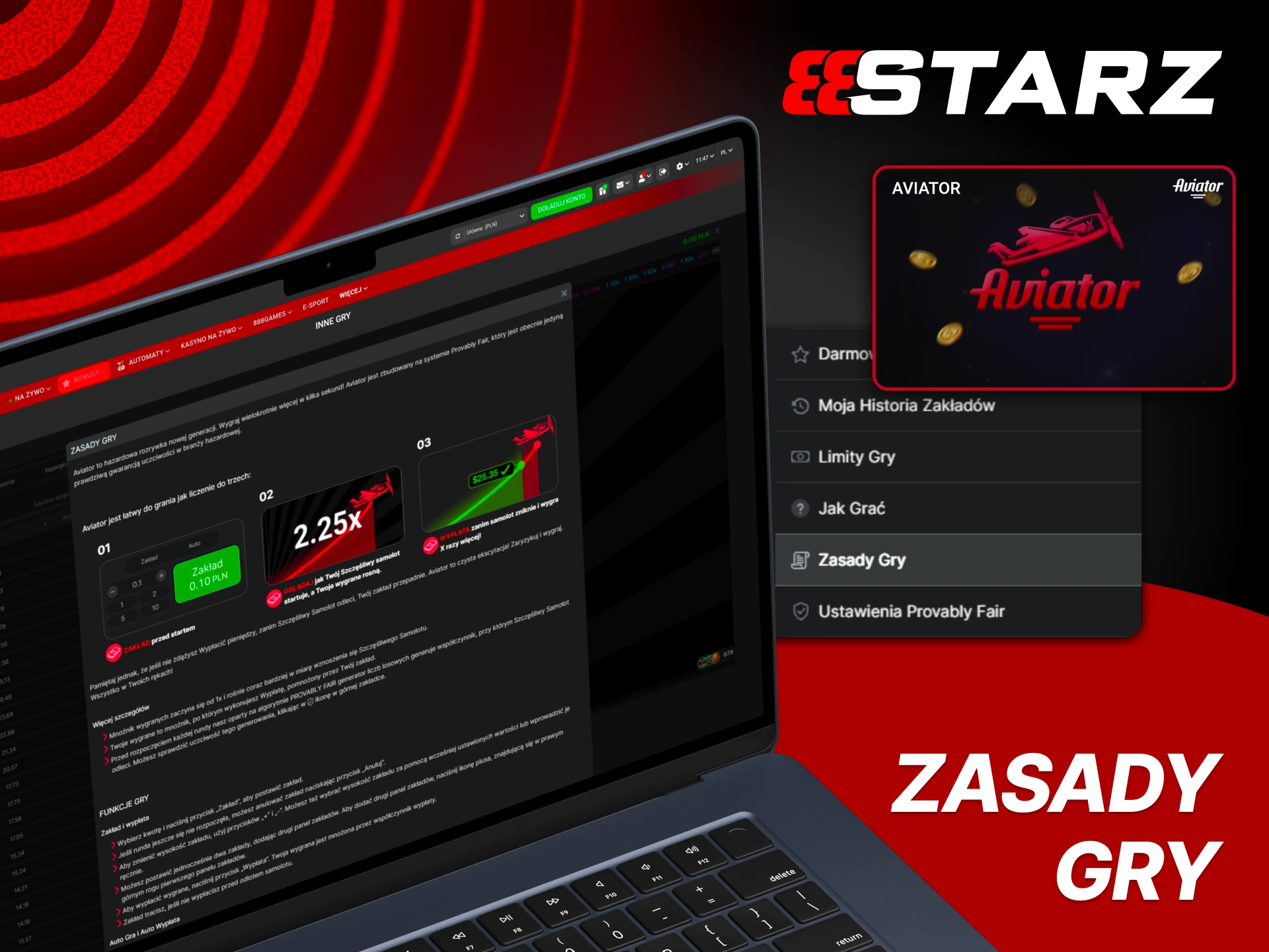 Poznaj zasady Aviator na 888Starz i naucz się wypłacać w idealnym momencie aby zwiększyć kontrolę nad grą.