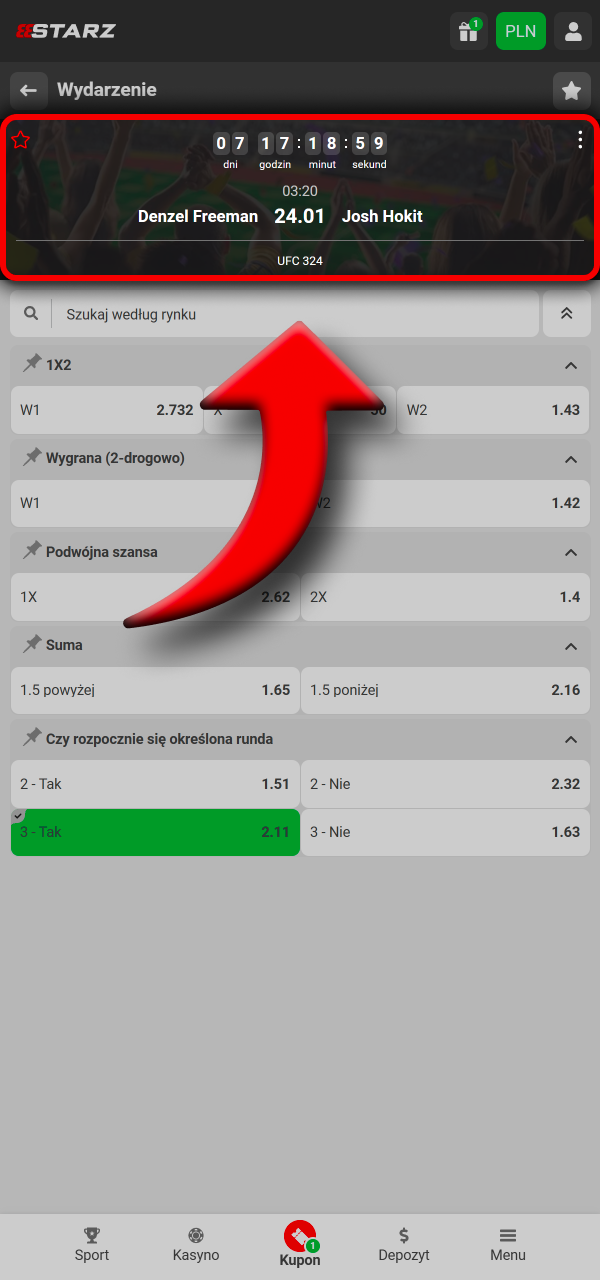 Śledź kursy na żywo i zarządzaj ryzykiem 888Starz.