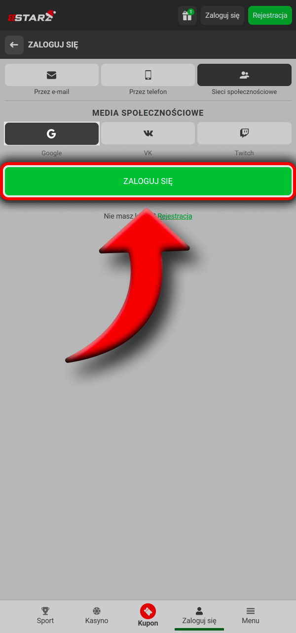 Zaloguj się sprawnie i graj bezpiecznie w 888Starz.