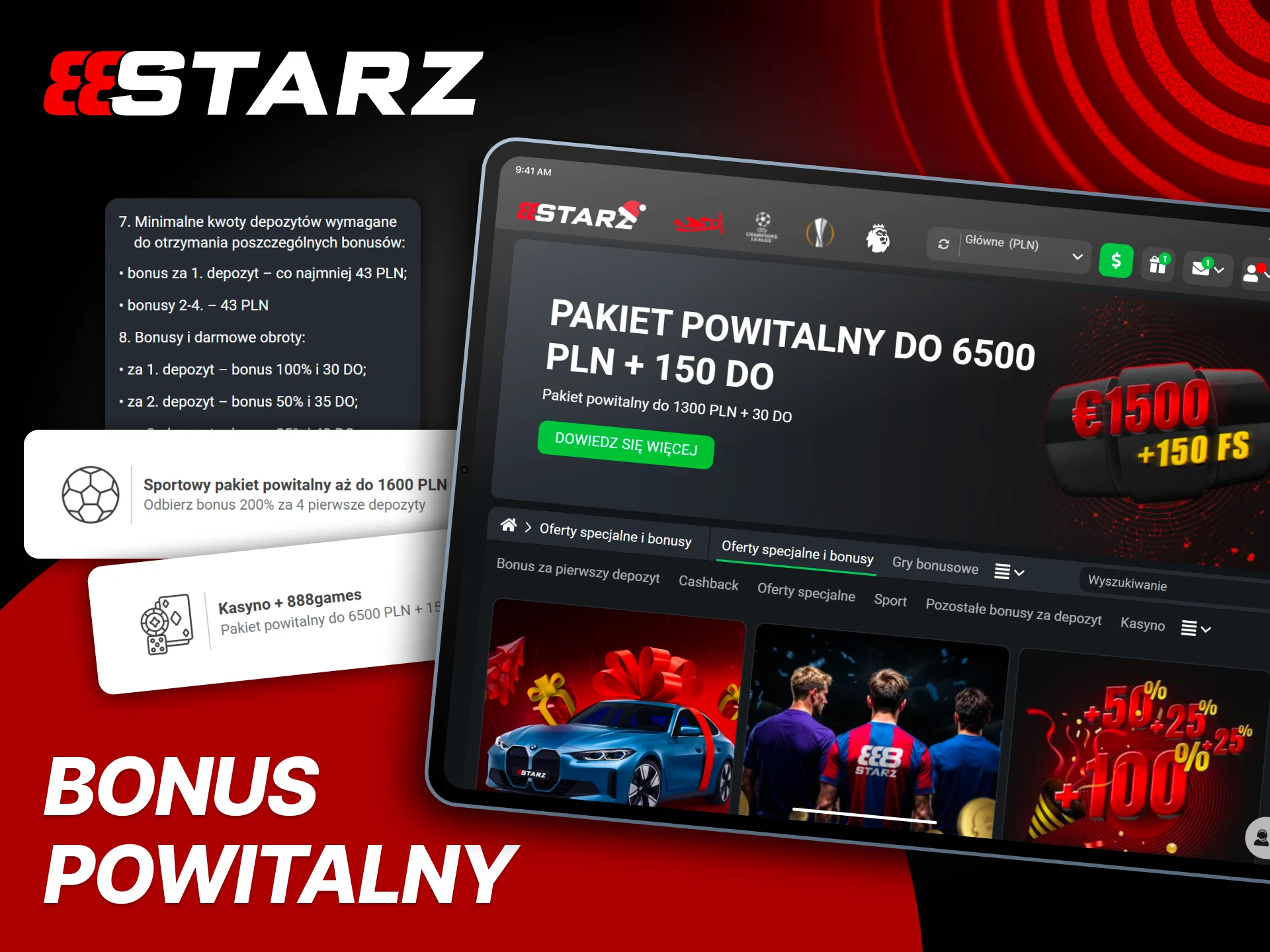 Wykorzystaj bonus powitalny i zwiększ rozrywkę w 888Starz.