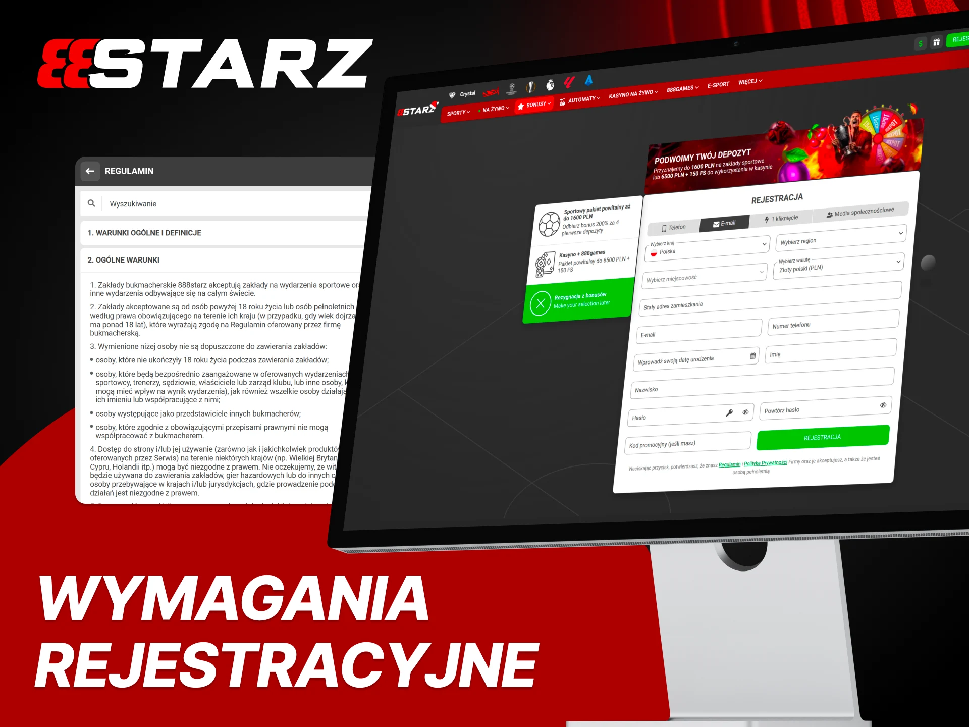 Sprawdź warunki konta i rozpocznij grę w 888Starz.