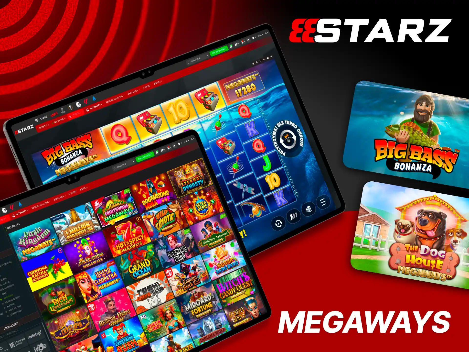 Wybierz Megaways dla dynamicznej rozgrywki 888Starz.