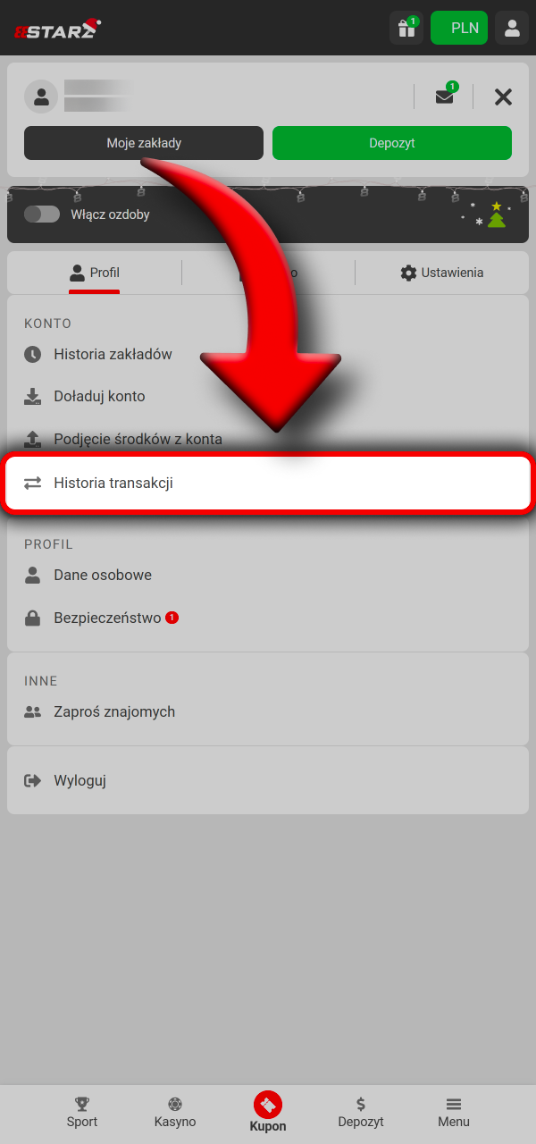 Zatwierdź dyspozycję i monitoruj wypłatę w 888Starz.