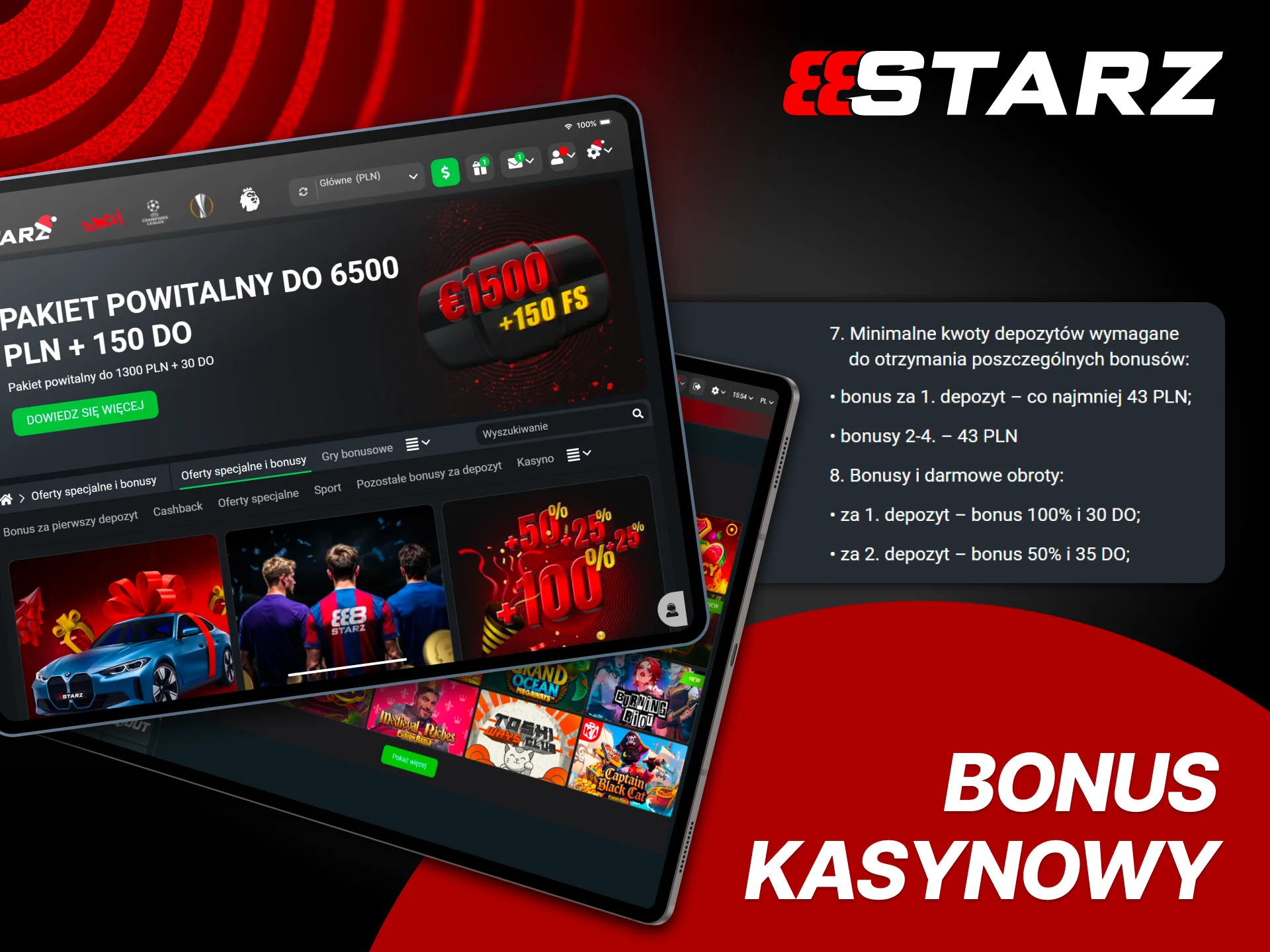Skorzystaj z bonusu kasynowego i zwiększ szanse w 888Starz.