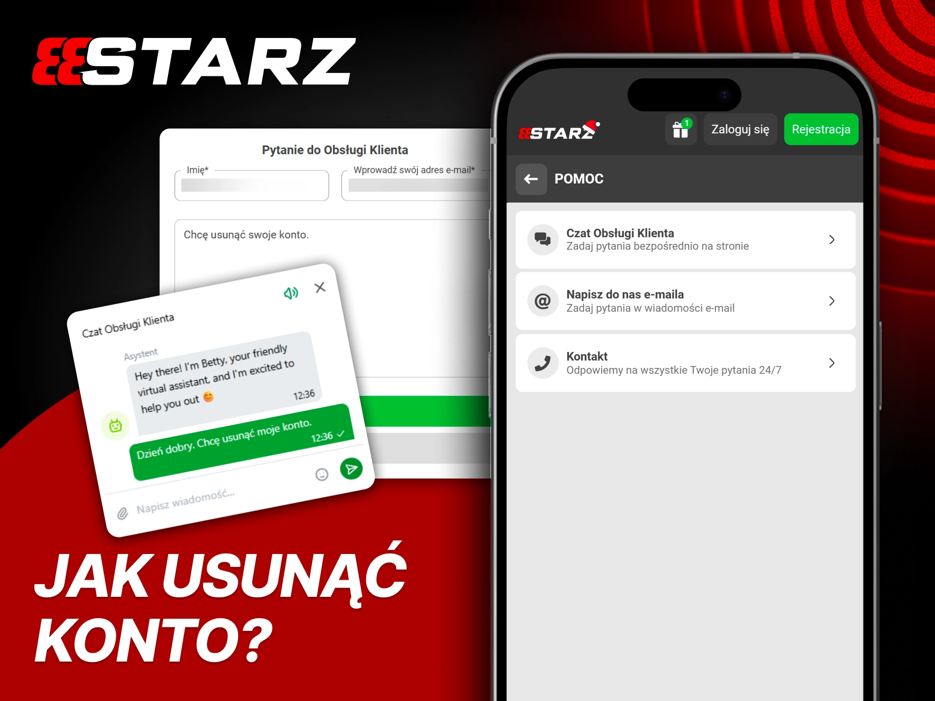 Zamknij konto świadomie i bezpiecznie w 888Starz.