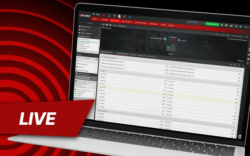 Reaguj na boisku i obstawiaj mecze na żywo w 888starz.